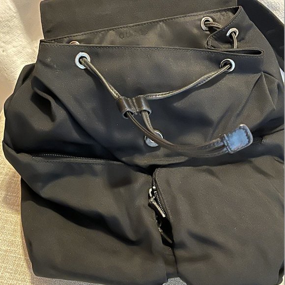 Gucci Nylon Drawstring Backpack Black - Picture 4 of 7